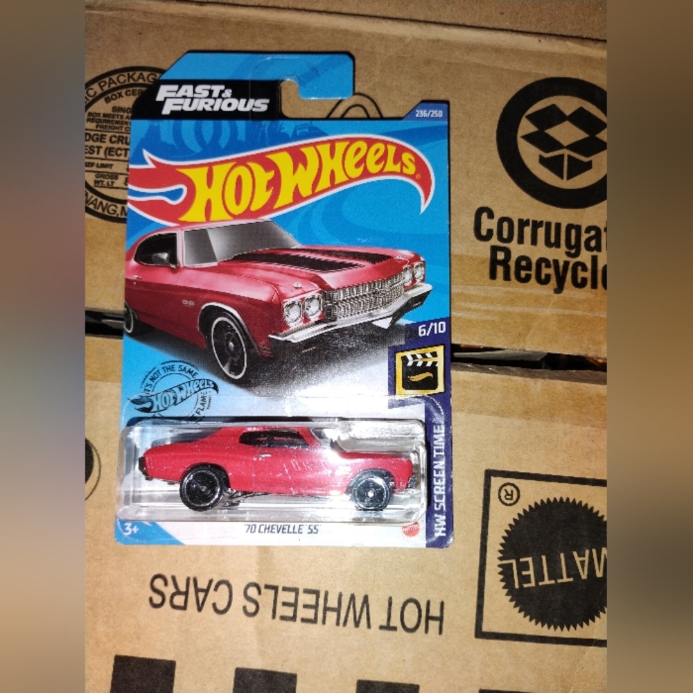 Hot Wheels Fast And Furious HW Screen Time 1970 '70 Chevelle SS